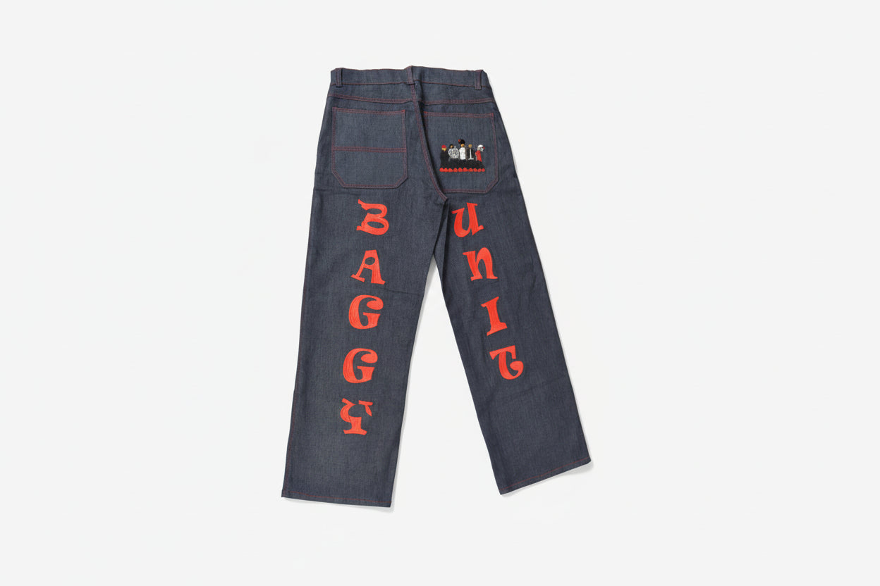BAGGY UNIT Logo Jeans