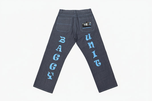 BAGGY UNIT Logo Jeans