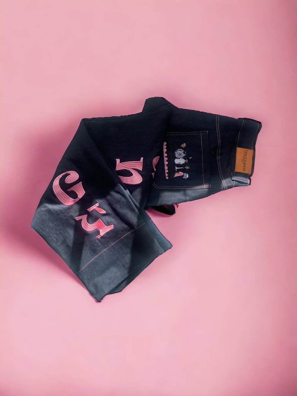 Baggy unit SIGNATURE JEANS [pink]