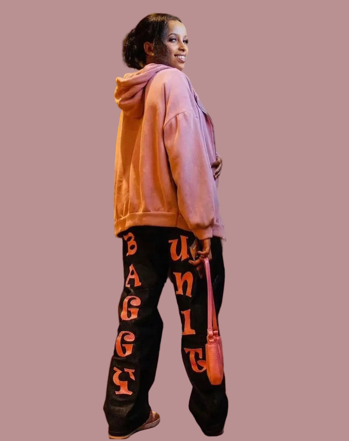 Baggy unit SIGNATURE JEANS [pink]